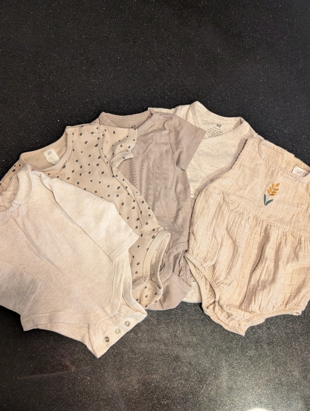 Neutral Beige Baby Bundle 3-6months Zara, H&M, Beaufort Bonnet Co.